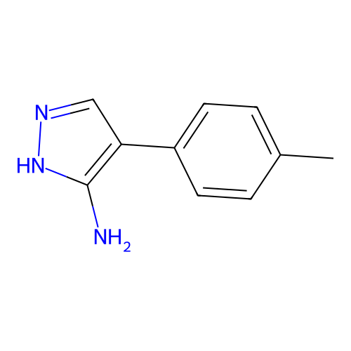 4-P-Tolyl-1H-Pyrazol-3-Amine structure