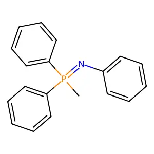 Methyl(diphenyl)(phenylimino)-lambda~5~-phosphane structure