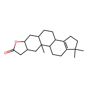2,17,17-Trimethyl-7-oxapentacyclo[11.7.0.02,10.04,8.014,18]icos-14(18)-en-6-one structure