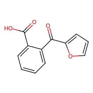 Benzoic acid, 2-(2-furanylcarbonyl)- structure