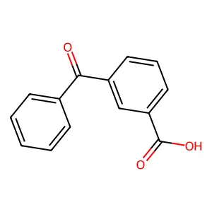 3-苯甲酰苯甲酸 structure
