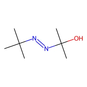 2-Propanol, 2-((1,1-dimethylethyl)azo)- structure