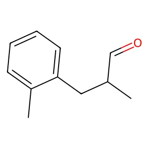 2-Methyl-3-(o-tolyl)propanal structure