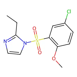 4-{[6-(Methylsulfanyl)-9h-purin-9-yl]amino}butane-1,2,3-triol structure
