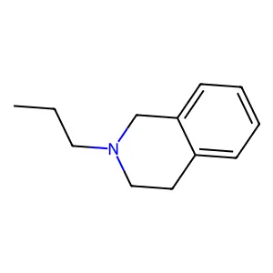 Isoquinoline, 1,2,3,4-tetrahydro-2-propyl- structure
