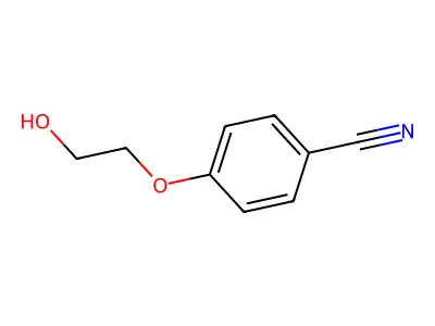 4-(2-Hydroxyethoxy)benzonitrile structure