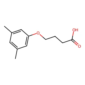 4-(3,5-Dimethylphenoxy)butanoic acid structure