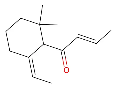1-(6-Ethylidene-2,2-dimethylcyclohexyl)but-2-en-1-one structure
