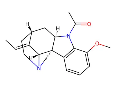 Aspidospermatine structure