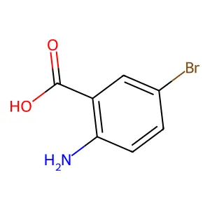 2-氨基-5-溴苯甲酸 structure