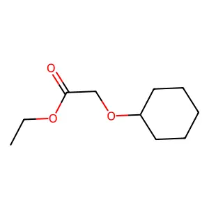 Ethyl (cyclohexyloxy)acetate structure