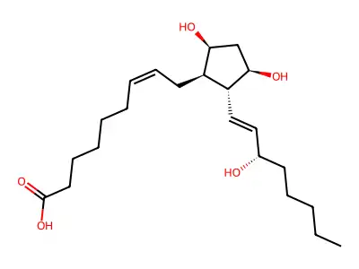 1a,1b-dihomo Prostaglandin F2alpha structure