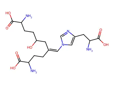 Hydroxyaldol-histidine structure