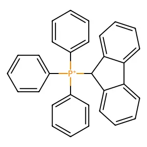 9H-fluoren-9-yltriphenylphosphonium bromide structure