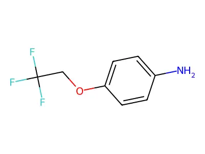 4-(2,2,2-Trifluoroethoxy)aniline structure