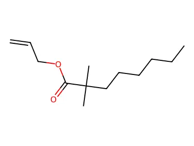 Allyl dimethyloctanoate structure