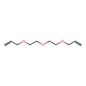 1-Propene, 3,3'-(oxybis(2,1-ethanediyloxy))bis- structure
