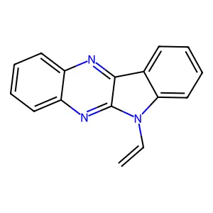 6-Ethenylindolo[3,2-b]quinoxaline structure