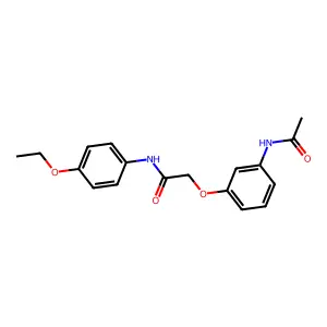 2-(3-acetamidophenoxy)-N-(4-ethoxyphenyl)acetamide structure