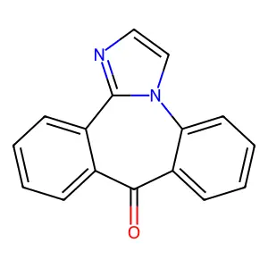 9H-Dibenzo(c,f)imidazo(1,2-a)azepin-9-one structure