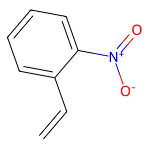 1-Nitro-2-vinylbenzene structure