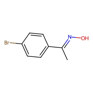 1-(4-Bromophenyl)ethanone oxime structure