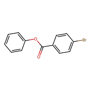 Phenyl 4-bromobenzoate structure