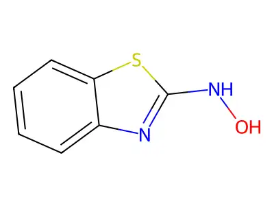 Benzothiazole-2-ylhydroxylamine structure
