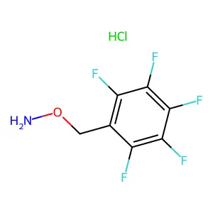O-(2,3,4,5,6-Pentafluorobenzyl)hydroxylamine hydrochloride structure
