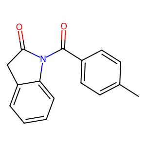 1-(4-methylbenzoyl)-3H-indol-2-one structure