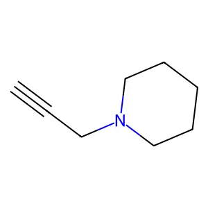 1-(Prop-2-yn-1-yl)piperidine structure