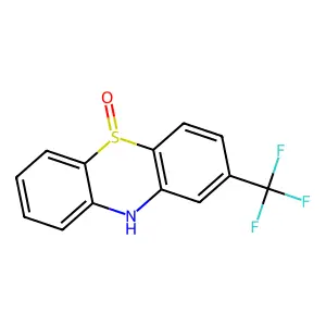 2-(trifluoromethyl)-10H-phenothiazine 5-oxide structure