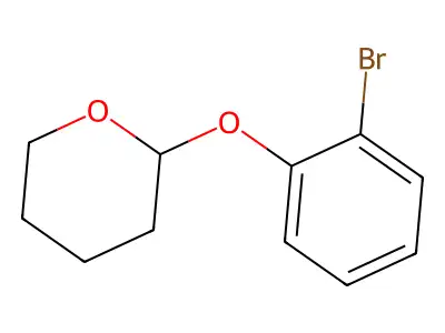 2-(2-bromophenoxy)tetrahydro-2H-pyran structure