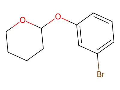 2-(3-Bromophenoxy)tetrahydro-2H-pyran structure