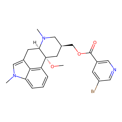 Nicergoline Impurity 18(Rsr) structure