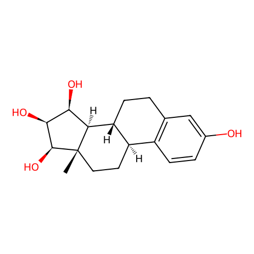 1,3,5(10)-Estratriene-3,15beta,16beta,17beta-tetrol structure