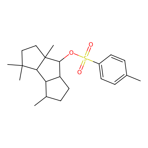 Decahydro-3,3,4,7a-tetramethyl-1H-cyclopenta[a]pentalen-7-ol structure