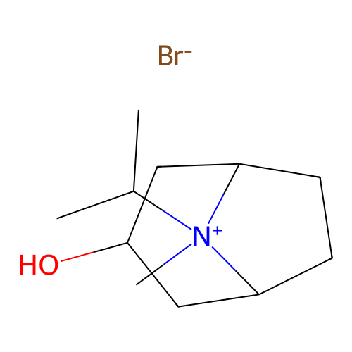 N-Isopropyltropinium structure
