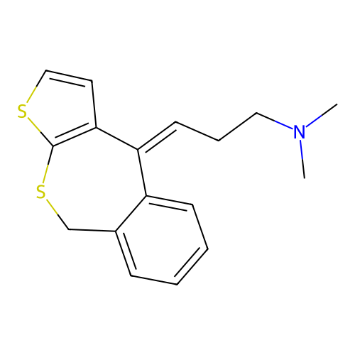 Dithiaden structure