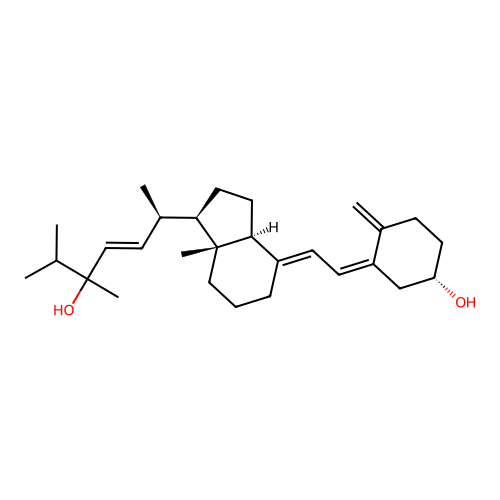 24-Hydroxyvitamin D2 structure