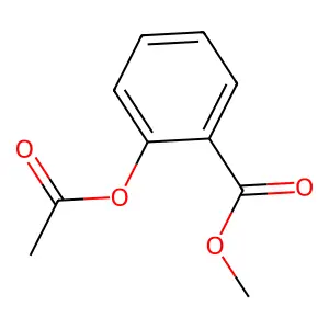 Methyl acetylsalicylic acid structure