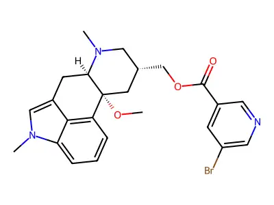 Nicergoline Impurity 17(Rrr) structure
