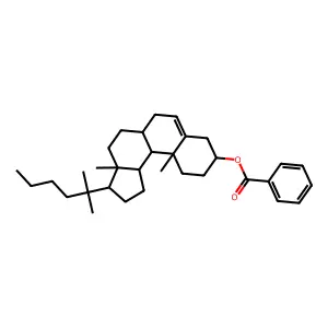 26,27-Dinorergost-5-EN-3-OL (3-beta) structure