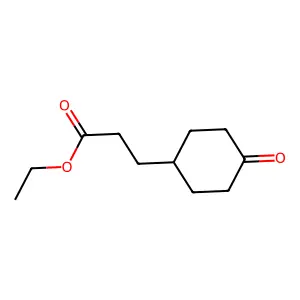 4-氧代环己烷丙酸乙酯 structure