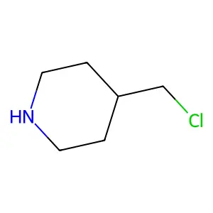 4-(Chloromethyl)piperidine structure