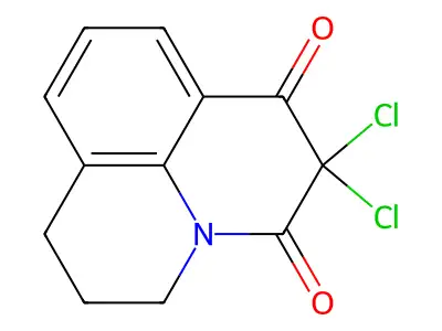 3,3-Dichloro-1-azatricyclo[7.3.1.05,13]trideca-5,7,9(13)-triene-2,4-dione structure