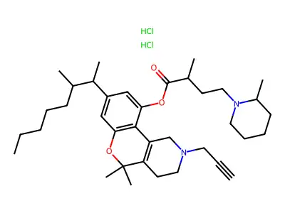 Menabitan Hydrochloride structure