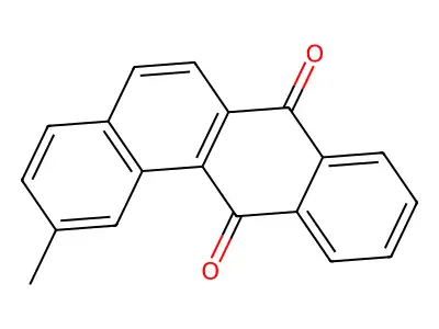 Benz[a]anthracene-7,12-dione, 2-methyl- structure