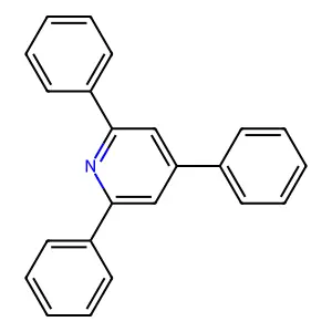 2,4,6-Triphenylpyridine structure