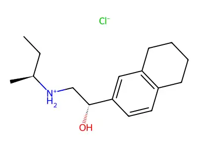 Butidrine hydrochloride structure